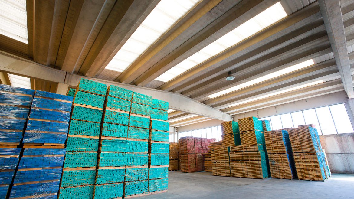 Elementi in Legno Essiccati