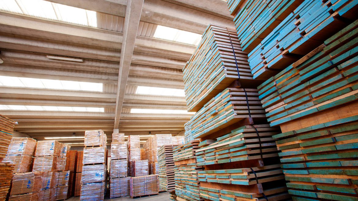 Elementi in Legno Essiccati